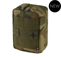 Molle First Aid Pouch Large - lisätasku, woodland Muut Tarvikkeet|Lipastaskut Ja Taisteluliivit