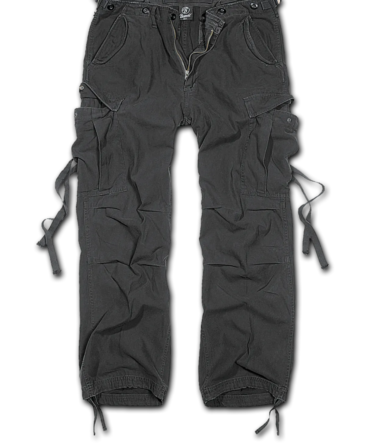 Online M65 Vintage reisitaskuhousut - Black Reisitaskuhousut|Housut