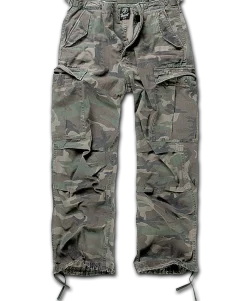 M65 Vintage reisitaskuhousut - Woodland Reisitaskuhousut|Camot