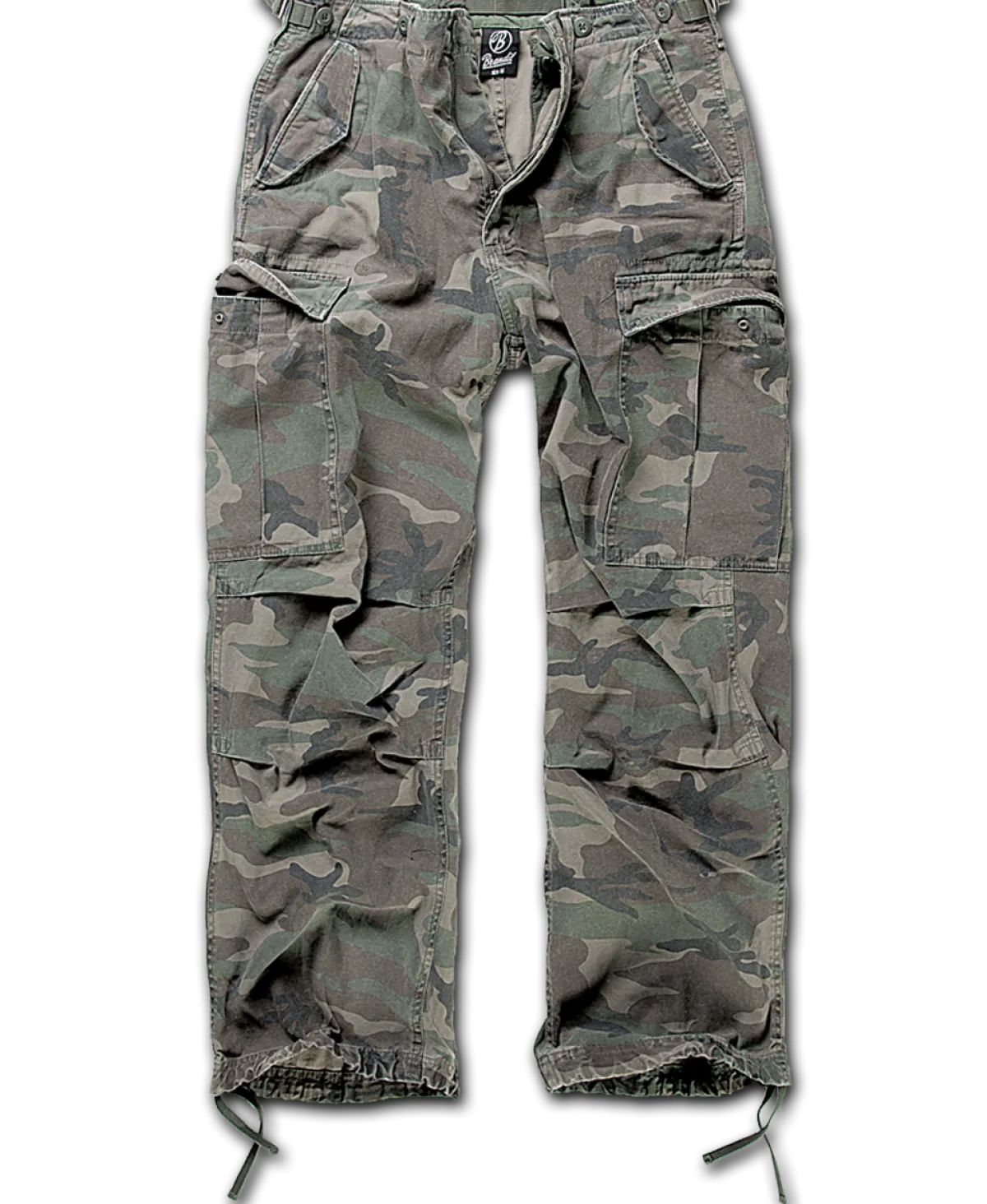 M65 Vintage reisitaskuhousut - Woodland Reisitaskuhousut|Camot