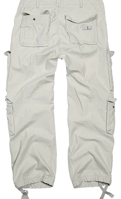 Clearance Pure Vintage reisitaskuhousut - Old white Reisitaskuhousut|Urban Wear Katukamaa