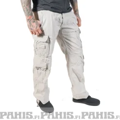 Clearance Pure Vintage reisitaskuhousut - Old white Reisitaskuhousut|Urban Wear Katukamaa
