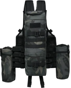 Hot Tactical vest -liivi, darkcamo Muut Tarvikkeet|Lipastaskut Ja Taisteluliivit