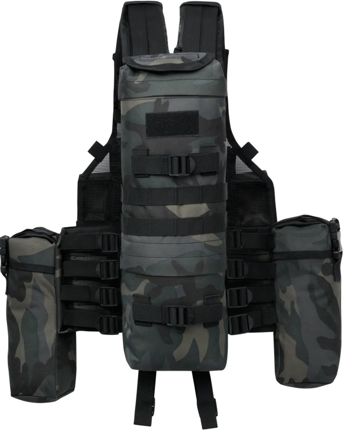 Hot Tactical vest -liivi, darkcamo Muut Tarvikkeet|Lipastaskut Ja Taisteluliivit