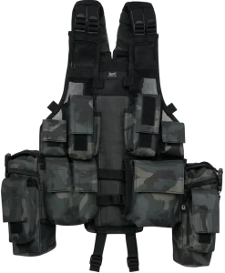 Hot Tactical vest -liivi, darkcamo Muut Tarvikkeet|Lipastaskut Ja Taisteluliivit