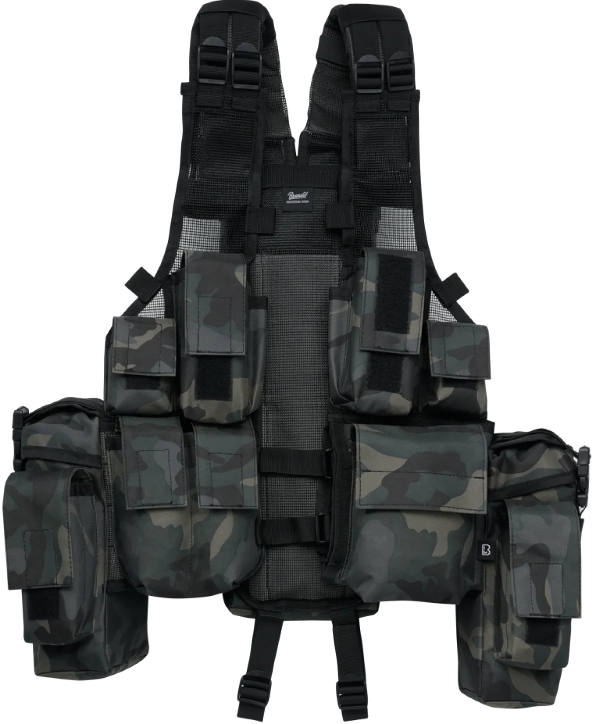 Hot Tactical vest -liivi, darkcamo Muut Tarvikkeet|Lipastaskut Ja Taisteluliivit