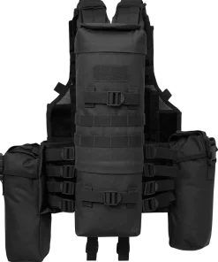 New Tactical vest -liivi, musta Muut Tarvikkeet|Lipastaskut Ja Taisteluliivit