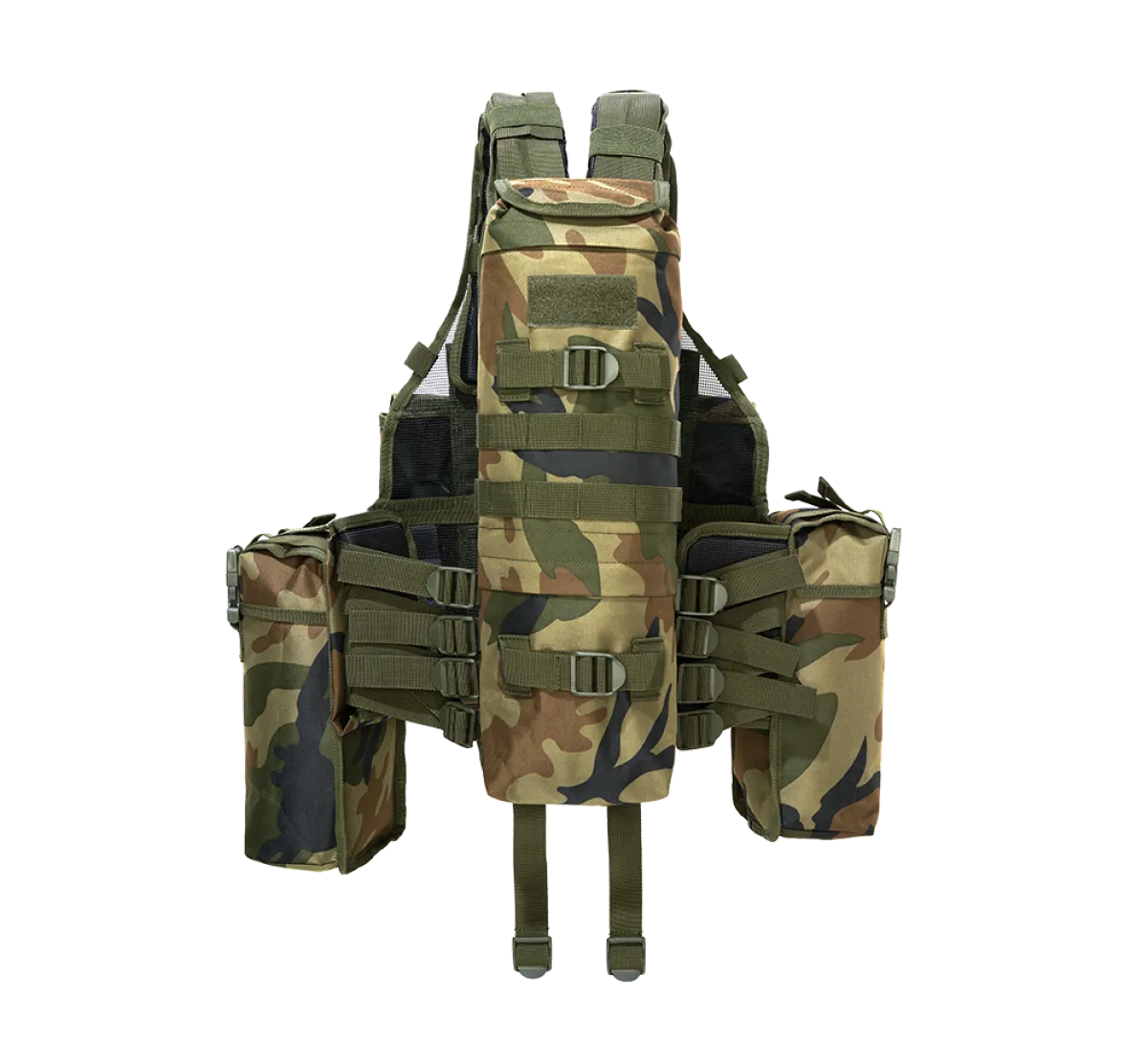 Online Tactical vest -liivi, woodland Muut Tarvikkeet|Lipastaskut Ja Taisteluliivit