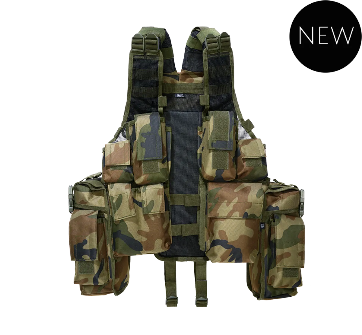 Online Tactical vest -liivi, woodland Muut Tarvikkeet|Lipastaskut Ja Taisteluliivit