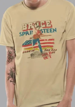 Outlet Bruce Springsteen Tour - T-paita Bändipaidat|Bändipaidat