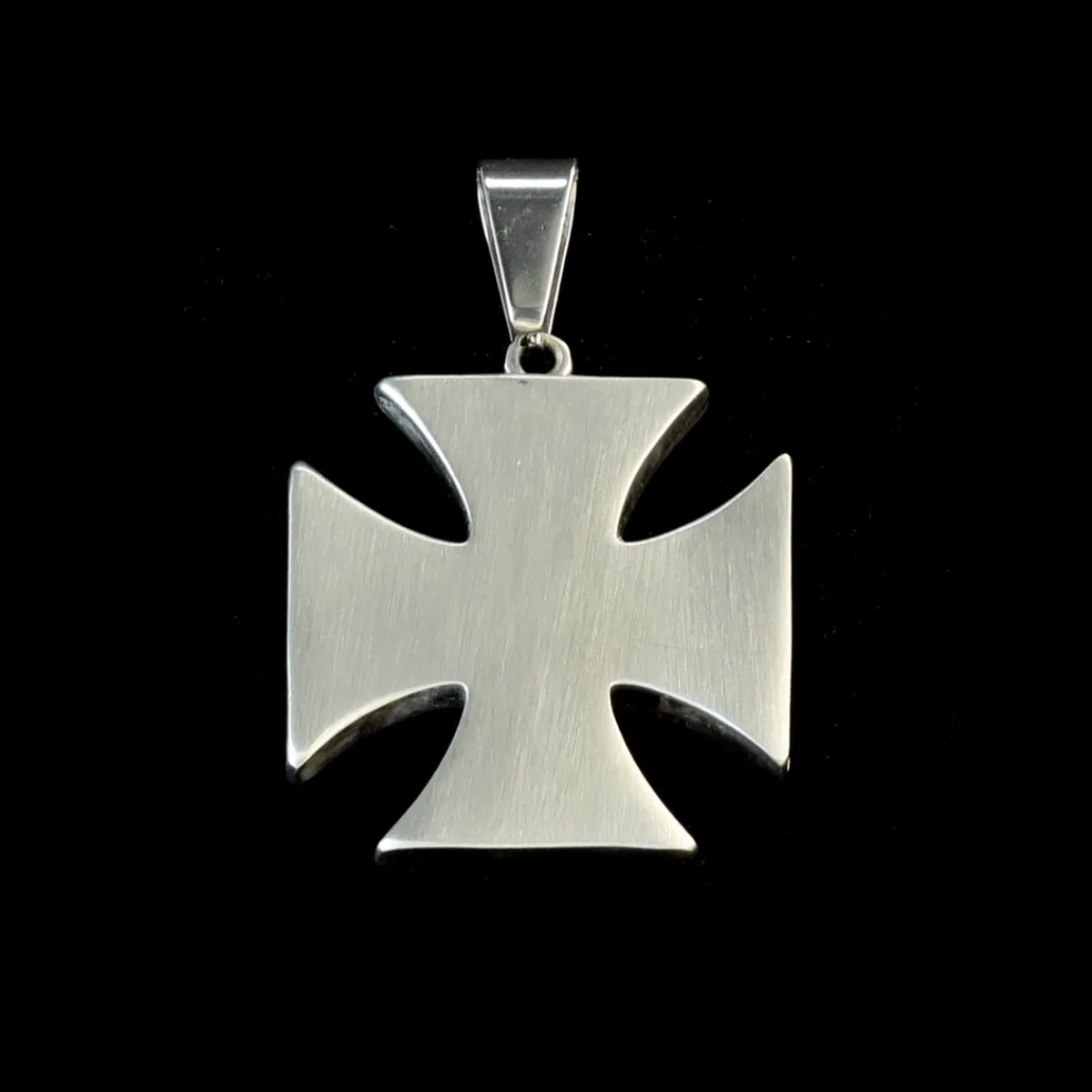 Sale Brushed Iron Cross - Riipus Bikerit|Kaulakorut