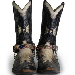 New Bullet 69 Aztec eagle - Bootsiremmit 2kpl Jalkinevarusteet|Kantri & Western