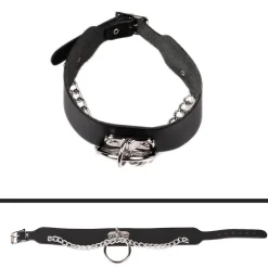 Hot Bullet 69- Choker, Ring and short chain Goottikamaa|Punk!