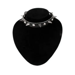 Hot Bullet 69- Choker, Small cones Black Goottikamaa|Pikkutuhmaa