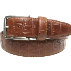 Best Croc pattern - Nahkavyö, vaaleanruskea Vyöt & Niittivyöt|Kantri & Western
