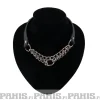 Online Bullet 69Double Hanging Chain - Choker, Black Chokerit|Pikkutuhmaa
