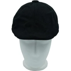 Hot - Flat cap hattu, musta Naamiaisasut|Lierihatut