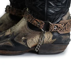 Sale Bullet 69 Flower - Bootsiremmit 2kpl Jalkinevarusteet|Kantri & Western