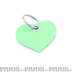 Clearance Fluorescent Green Heart - Nahka avaimenperä Urban Wear Katukamaa|Avaimenperät