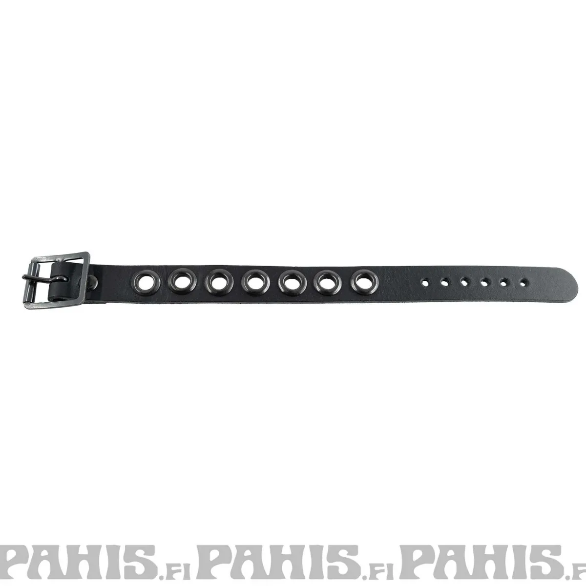 Discount Bullet 69- Niittiranneke, 1 row eyelet, black Goottikamaa|Nahka- Ja Niittirannekkeet