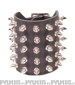 New - Niittiranneke, 5 row spike Nahka- Ja Niittirannekkeet