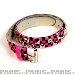 Discount - Niittivyö, chequered pink Vyöt & Niittivyöt|Festarikamaa