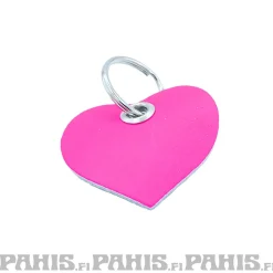 Sale Pink Heart - Nahka avaimenperä Avaimenperät|Festarikamaa