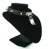 Sale Bullet 69 1row large spike and padlock - Choker Goottikamaa|Pikkutuhmaa
