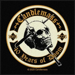 Sale Candlemass: 40 Years Of Doom - Kangasmerkki Goottikamaa|Candlemass