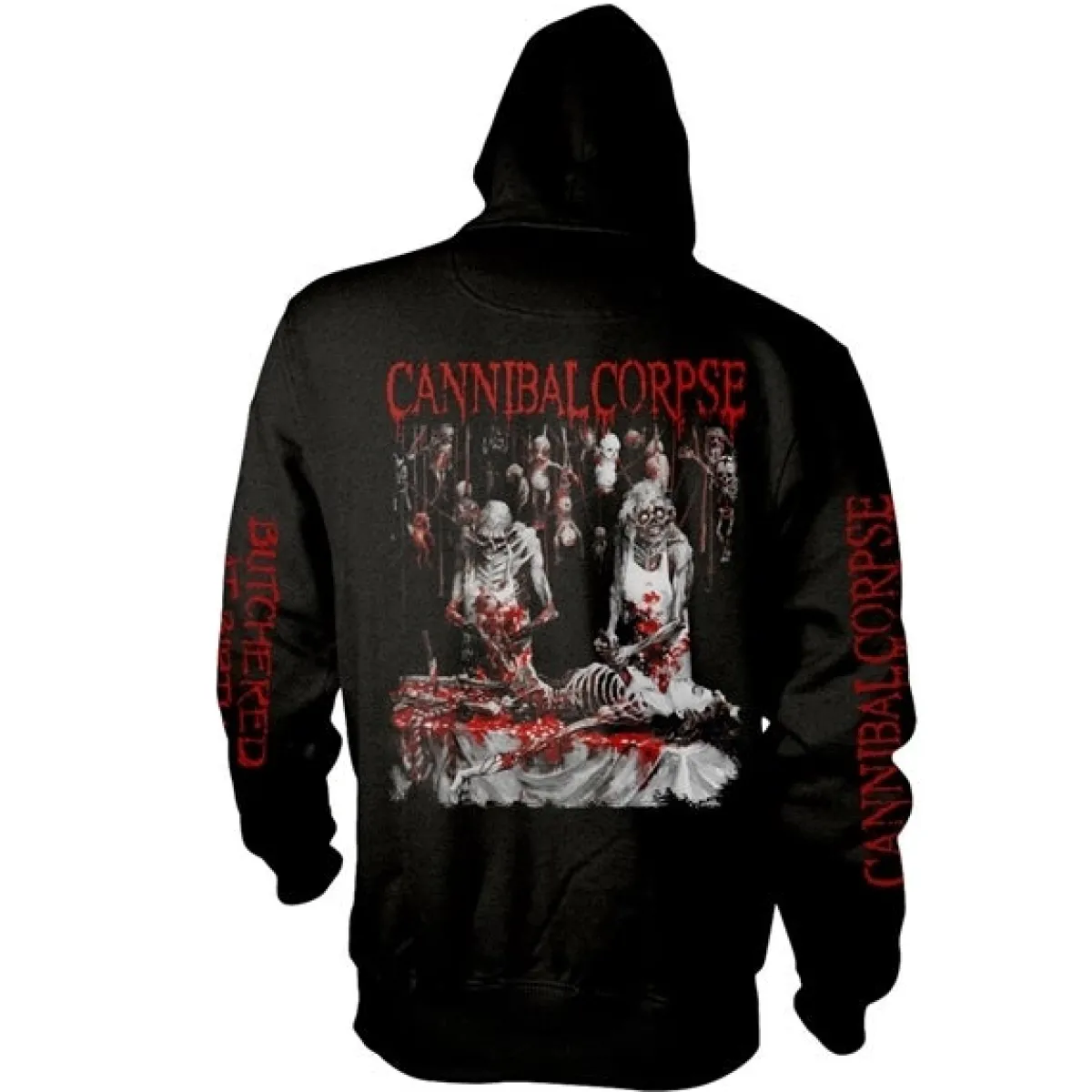 Hot Cannibal Corpse: Butchered at birth - Vetoketjuhuppari Cannibal Corpse|Hupparit