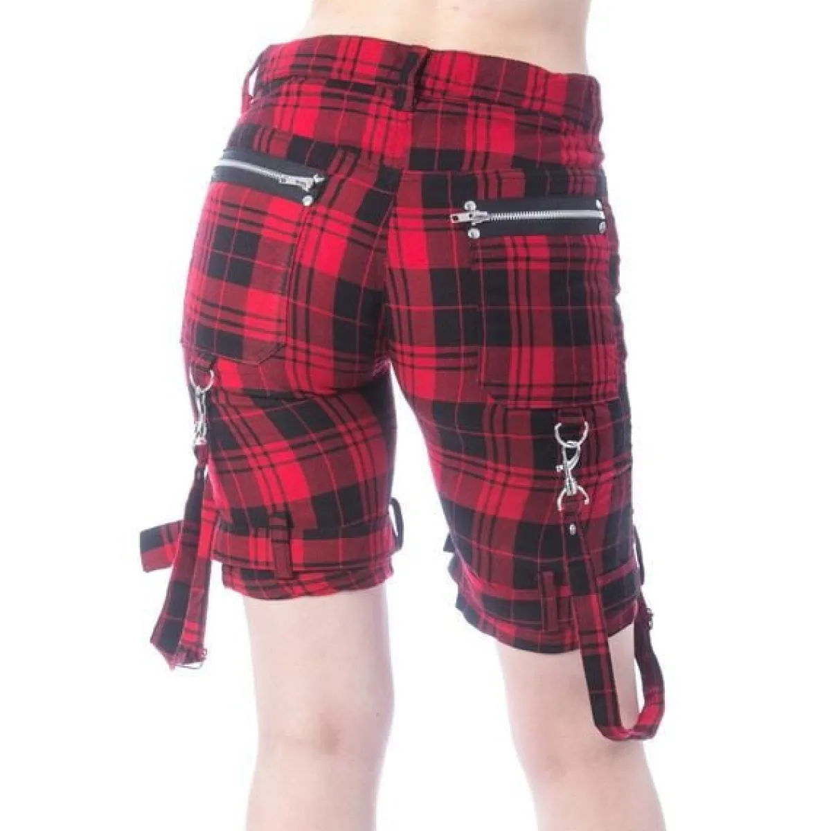 Discount Renita - Shortsit, Red Tartan Shortsit|Goottikamaa