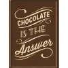 Best Chocolate Is The Answer- Postikortti Seinäkyltit & Taulut|60-Vuotiaalle
