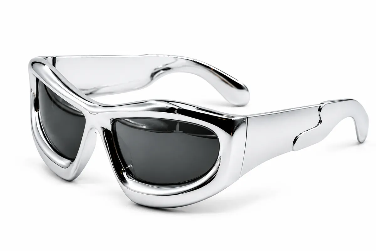 Discount Chrome Oversize - Lasit Naamiaisasut|Festarikamaa