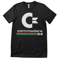 Outlet Commodore 64 Washed Logo - T-paita T-Paidat|T-Paidat