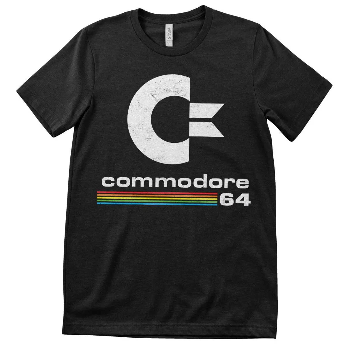 Outlet Commodore 64 Washed Logo - T-paita T-Paidat|T-Paidat