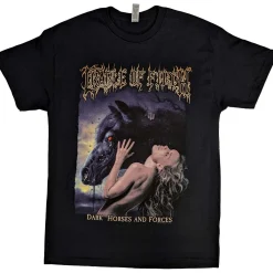 Clearance Cradle of Filth: Dark Horses - T-paita Bändipaidat|Bändipaidat
