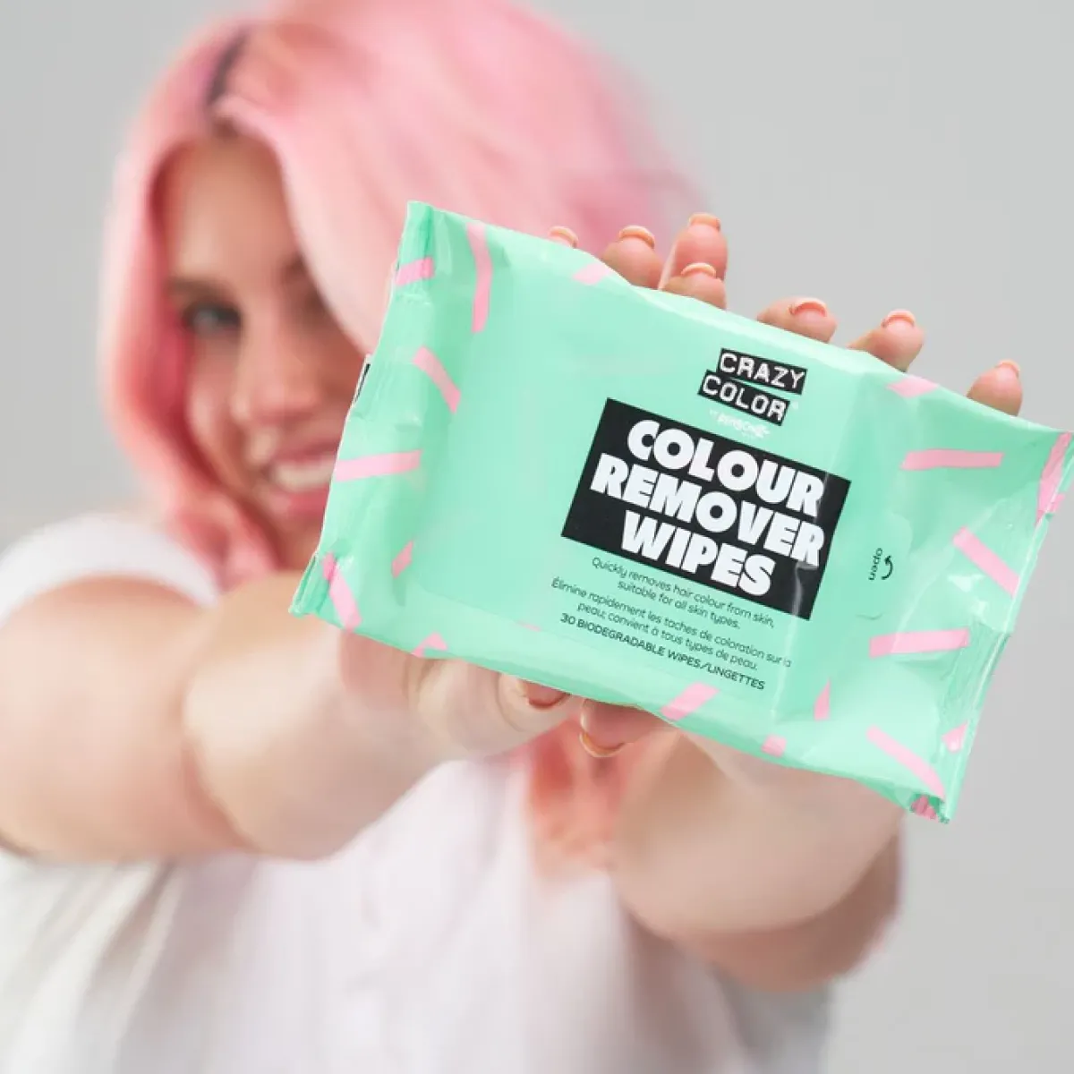 Outlet - Colour Remover Wipes Shokkihiusvärit