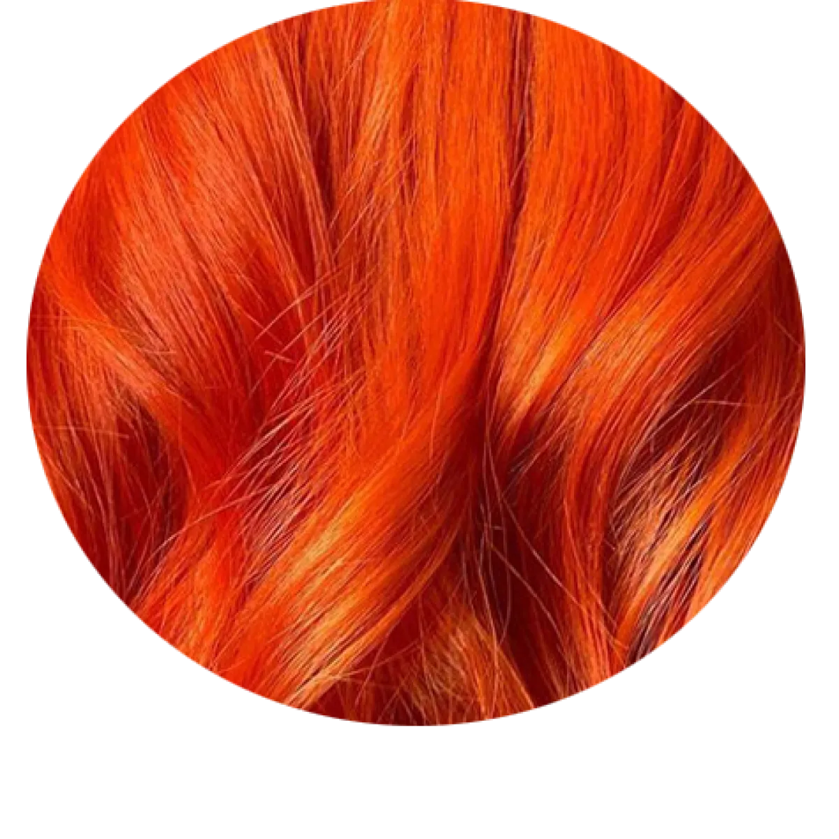Orange - hiusväri, puolipysyvä Shokkihiusvärit