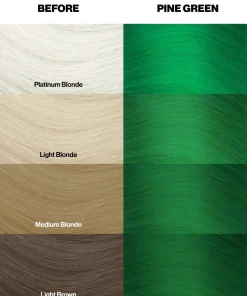 Pine Green - hiusväri, puolipysyvä Shokkihiusvärit