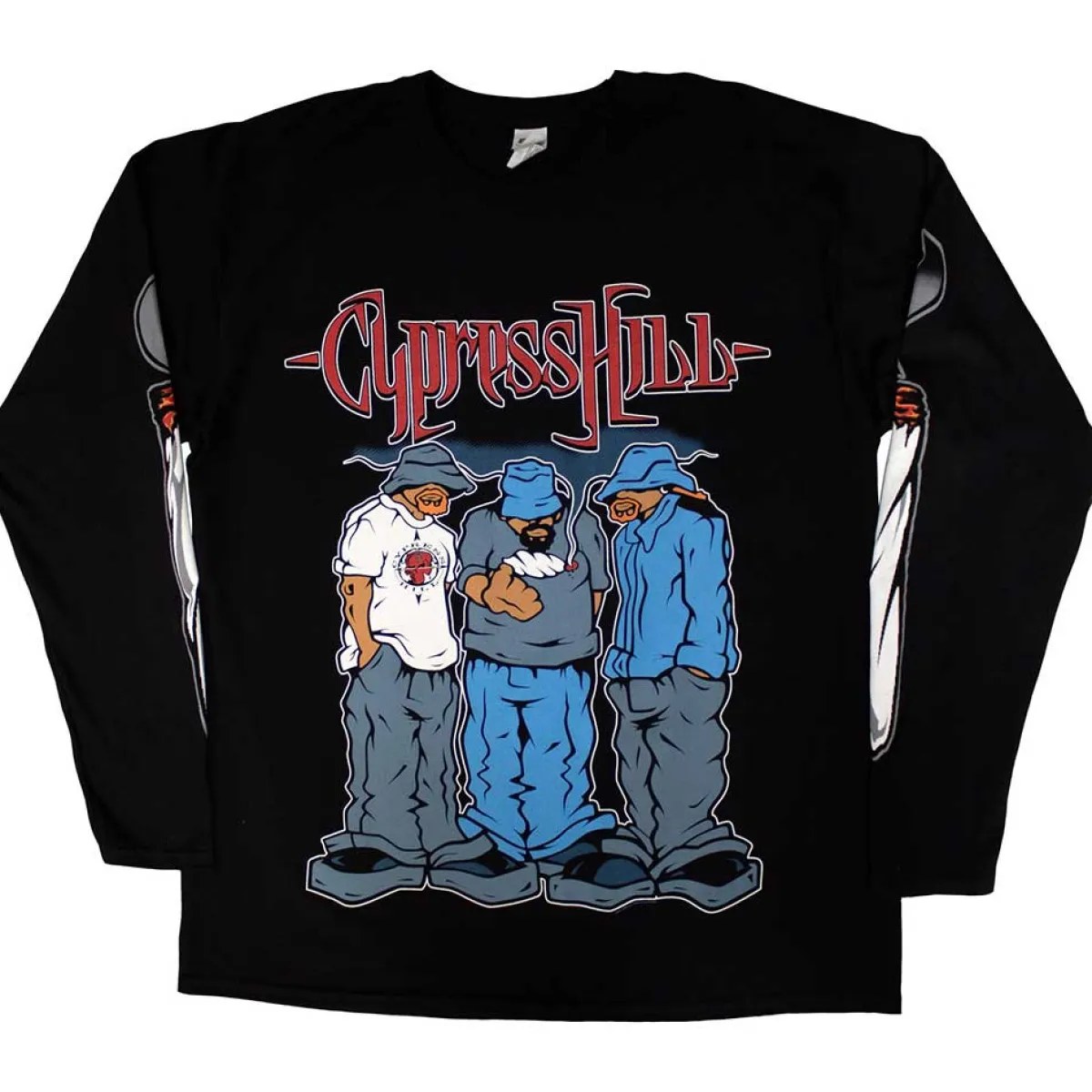 Hot Cypress Hill Blunted - Pitkähihainen paita Pitkähihaiset Paidat|Bändipaidat