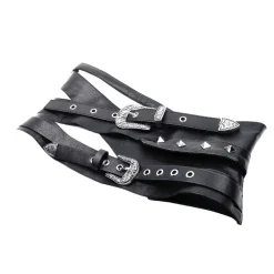 New Buckle Bandage - Korsettivyö Goottikamaa|Vyöt & Niittivyöt