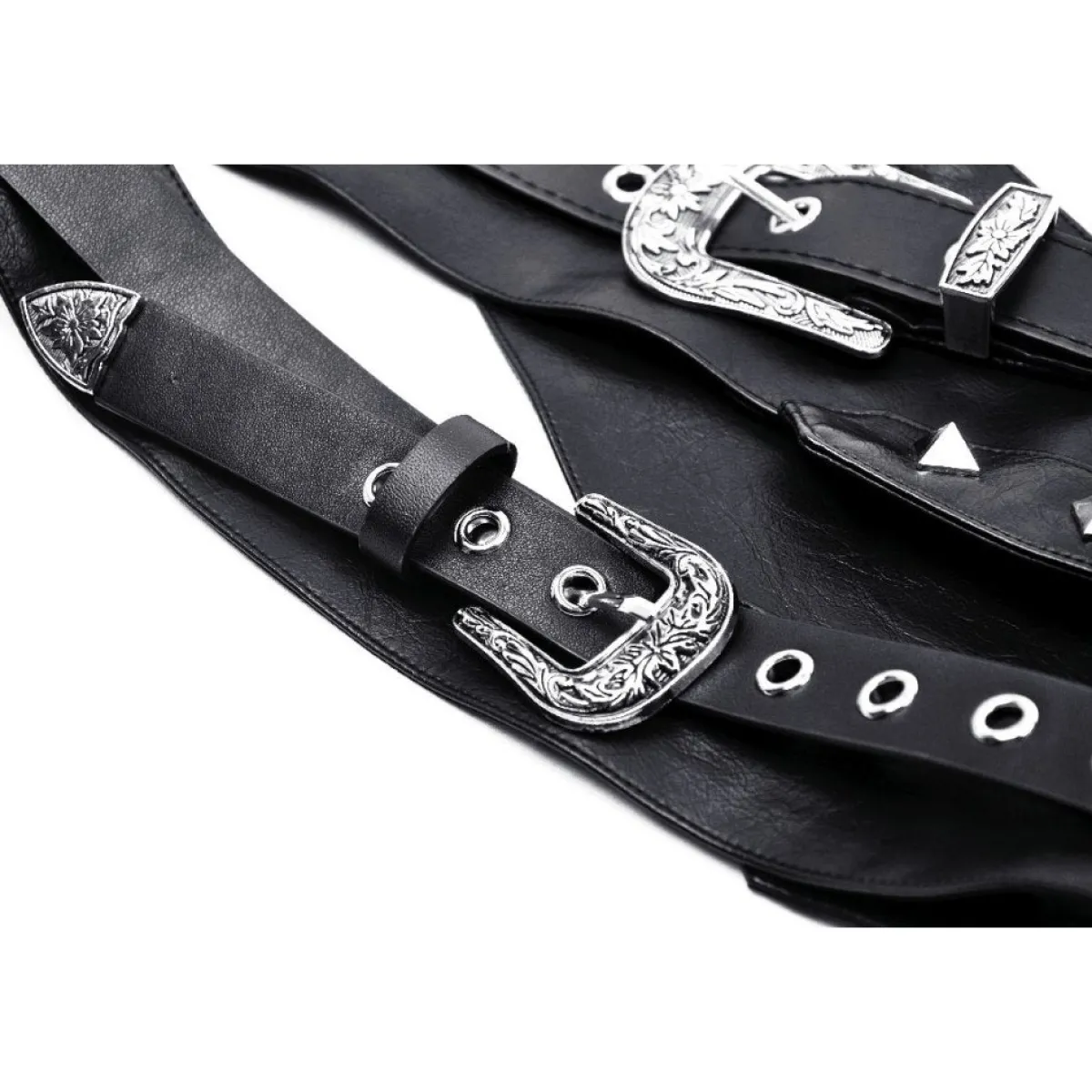 New Buckle Bandage - Korsettivyö Goottikamaa|Vyöt & Niittivyöt