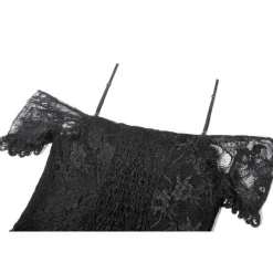 Clearance Gothic Lace Layered High-low - Mekko Mekot|Goottikamaa