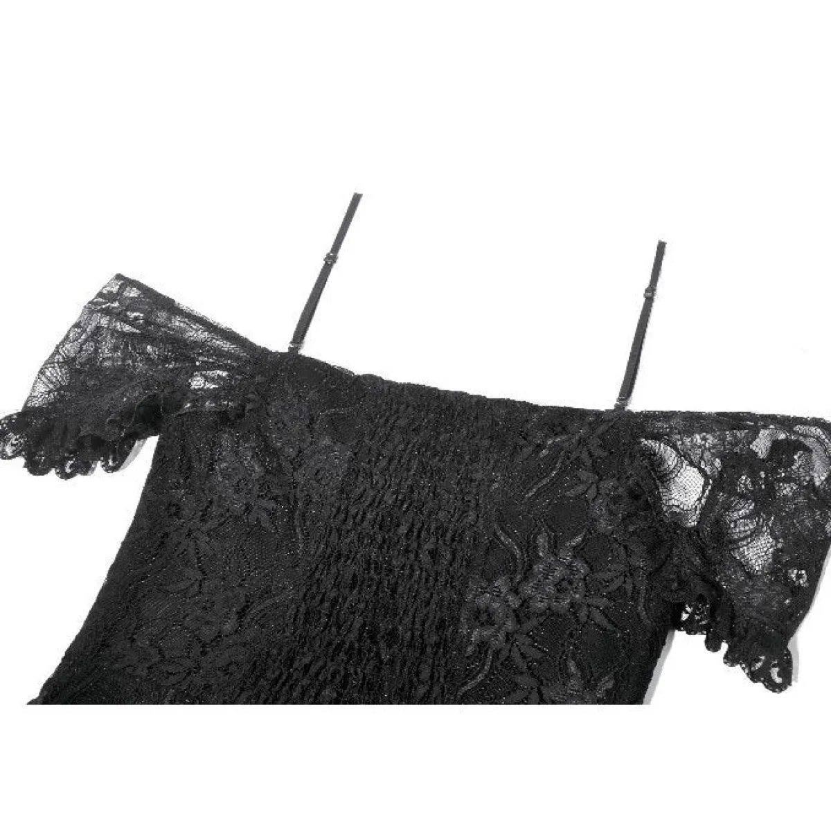 Clearance Gothic Lace Layered High-low - Mekko Mekot|Goottikamaa