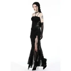 New Gothic Lace See-trough waist - Mekko Mekot|Goottikamaa