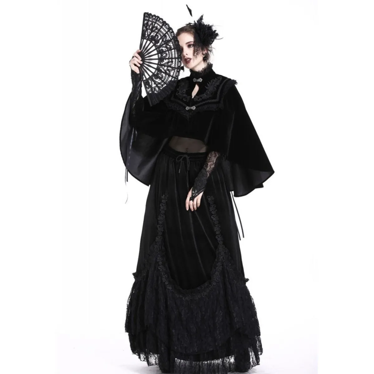 Sale Gothic Lace - Viuhka Pikkutuhmaa|Naamiaisasut
