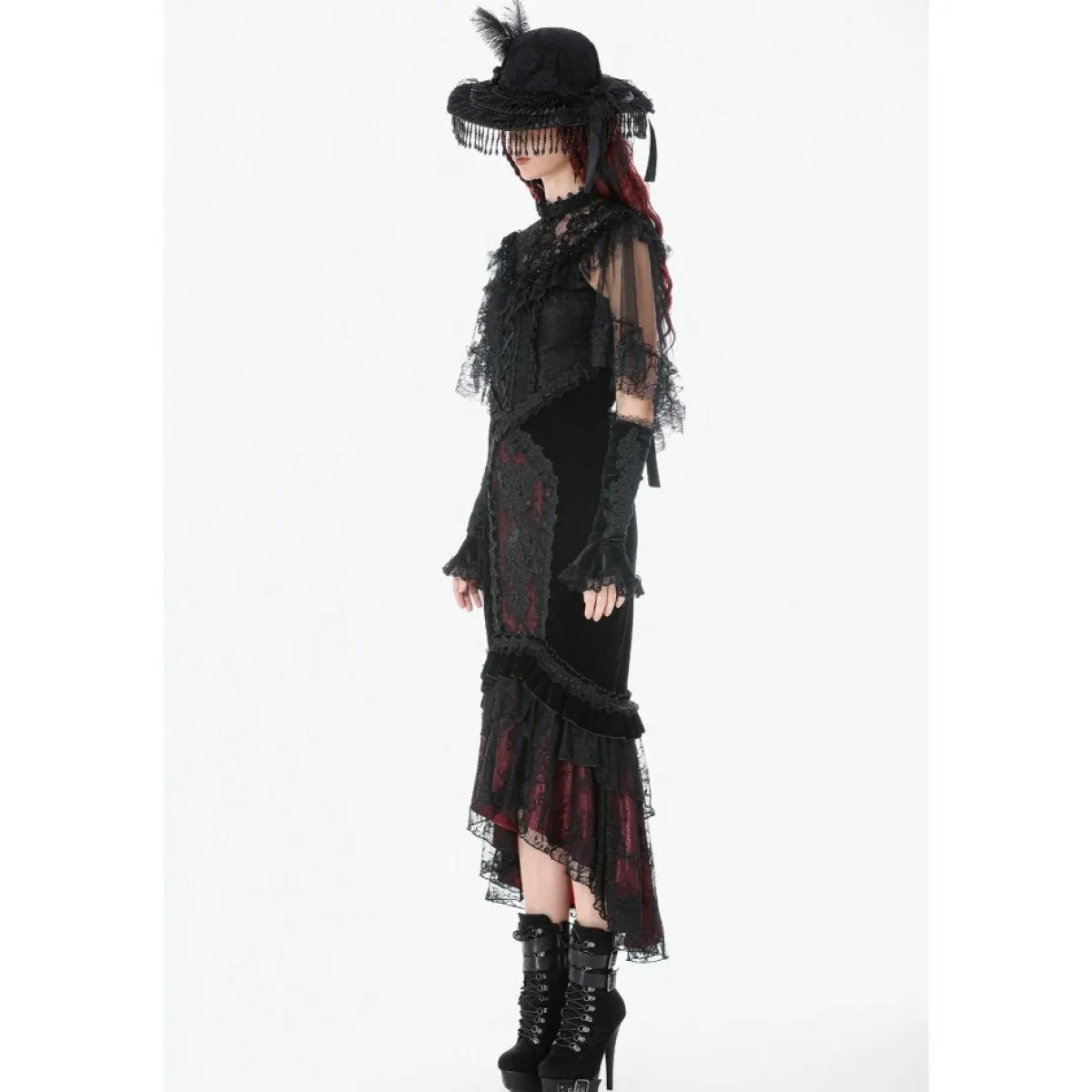 Clearance Lace Mesh Patchwork - Viitta Takit|Goottikamaa