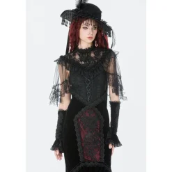 Clearance Lace Mesh Patchwork - Viitta Takit|Goottikamaa