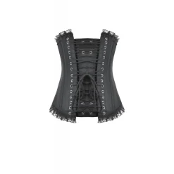 Metal Boned - Underbust korsetti Goottikamaa|Naamiaisasut