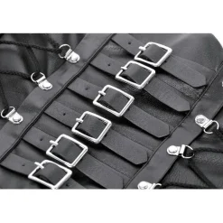 Multi-buckle Tech Punk - Korsettivyö Goottikamaa|Festarikamaa